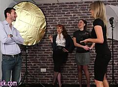 Femdominák vad kézimunkát adnak!