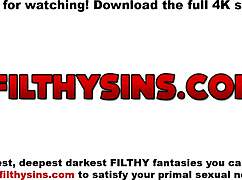 Svatá peklo! Nevlastní sestra Lola Leda hluboko cucá můj pták, zatímco její šťavnatá kundička kape od cucání!