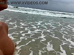 Nudista strandon Laritxs-szal OnlyFans-re felvétel