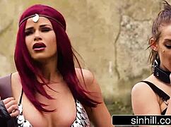 Kızıl Sonja XXX Parodi Jessa Rhodes Başrolde - Sıcak Aksiyon!