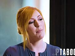 Лорен Филлипс и Дэвид Ли в жестком MILF минете