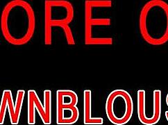 在视频中偷窥偷偷的低胸时刻