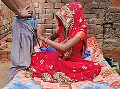 First Time Sex on Bed with Desi Wife