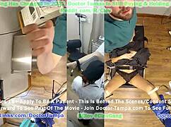 가슴 아픈 처녀 고아 Blaire Celeste 병원 Tampa 의사 검사