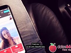 Špinavá milf Liz De Lane sebere na divoké šukání v parku