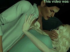 Мой босс трахает мою жену рядом со спящим мужем в спальне Sims 4