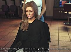 Vaimo ja äitipuoli osallistuvat perhe-peliin