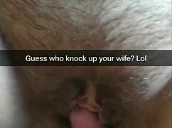 Valsspelende vrouw Milky Mari gedekt door minnaar, geen condoom, terwijl cuckold kijkt, regelmatig rauwe beuk!