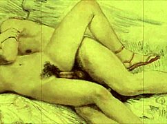 Я так тянусь к этим винтажным эротическим эскизам.