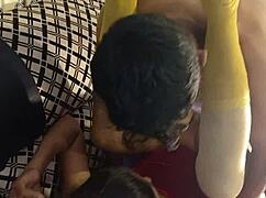 Ханиф PK и Сумона чукат путката на моята курва доведена сестра 😈