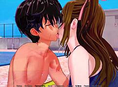 Wow, lihat pelacur seksi di celana dalam main tutor SMA Bagian 6 telanjang!