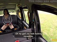 фейк такси - рей лил блек в жесткой японской поездке с монстр-членом