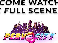 בובה קטנה סקרלט המפטון נותנת פוטג'וב רטוב ופאק אנאל