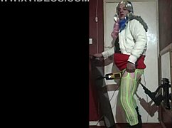 Házi beállítás két játékkal félénk maszturbációhoz