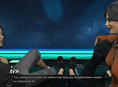 Widziałeś tę gorącą milf mającą wypadek sutka w Stranded in Space 14?