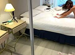 slutty amateur masseuse bent over and drilled by huge cock with massive creampie