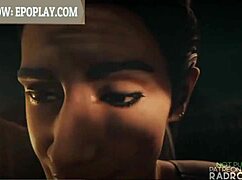 Verdammt, Lara Croft wird in wilder 3D-Action gefickt!