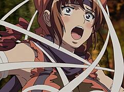 헨타이 사무라이 호르몬 애니메이션, 격렬한 전투와 야한 반전