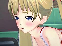 Airi Akizuki suger kuk hardt på offentlig buss i POV