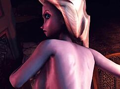 Uh, Jeg tror Elsa Frozen har en beskidt hemmelighed!