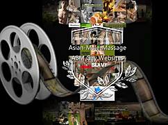 直男中国亚洲小伙被绑住接受激烈口交，他们的大鸡巴被紧紧绑住，在狂野的会话中。