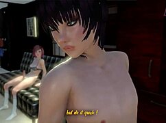 Cara Dickgirl seduce ragazzo per intensa azione culo in 3D