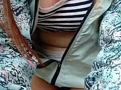 ¡Escándalo! Grupo de Chica Universitaria Mexicana de UNAM Atrapada al Aire Libre 😲