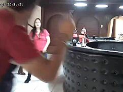 Utroskab mand fanget med at kneppe offentligt med skjult kamera