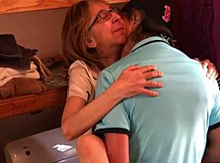 sexy milf to neighbor boy, “wanna take me in laundry room now?”