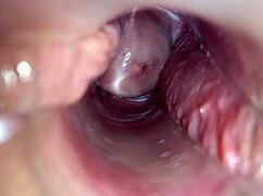 见过阴道内高潮的特写吗？