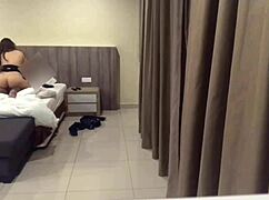 Verborgen camera vangt deze bedriegende Tinder-slet die me in het geheim berijdt