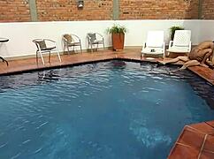 Op vakantie, ondeugend worden met stiefneef in Florida