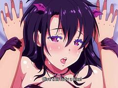 巨乳サキュバス義母がビキニで誘惑、中出しファンタジー。第2部が最高！