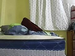 Fodendo a faxineira com lambida de bunda bruta e roleplay de mamãe proibido