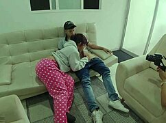 発情ラティーナの朝自家製巨根オナニー