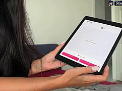 義妹が兄とセックスアプリ初体験しちゃう😏