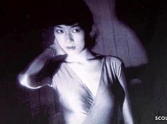 日本熟女gilf，在自慰振动蛋高潮中给我看你的大垂奶？