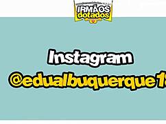 Brazilian Gay Friends Bareback Double Penetration