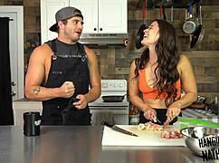 Kitchen Model Casting Interview Cook Off Competition