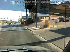 tasia's first billboard showcasing naked yoga poses in an erotic setting