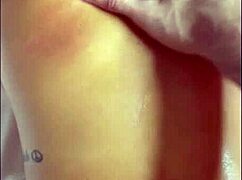 Real sex with small tits leads to creampie finish