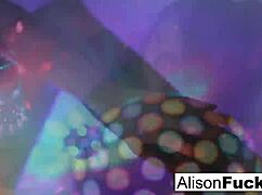 Alison Tyler masturbates at the night club 😏