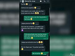 horny stepmom invites friend for home fuck via whatsapp