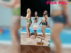 Who knew our year-end party would feature el toro de oro and jasmine santana getting wild with alex lima?