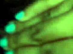 Caribbean wife enjoys intimate moment