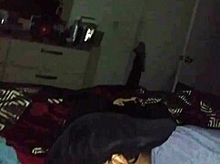 BBW MILF rides big black monster cock sloppily