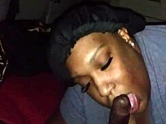 BBW MILF rides big black monster cock sloppily