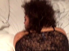 Latina Cums Hard On Big Cock!