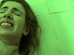 skinny chick's anal hole getting stretched and fucked deep with blowjob action