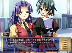 Shou undergoes an intriguing training session with various elements.